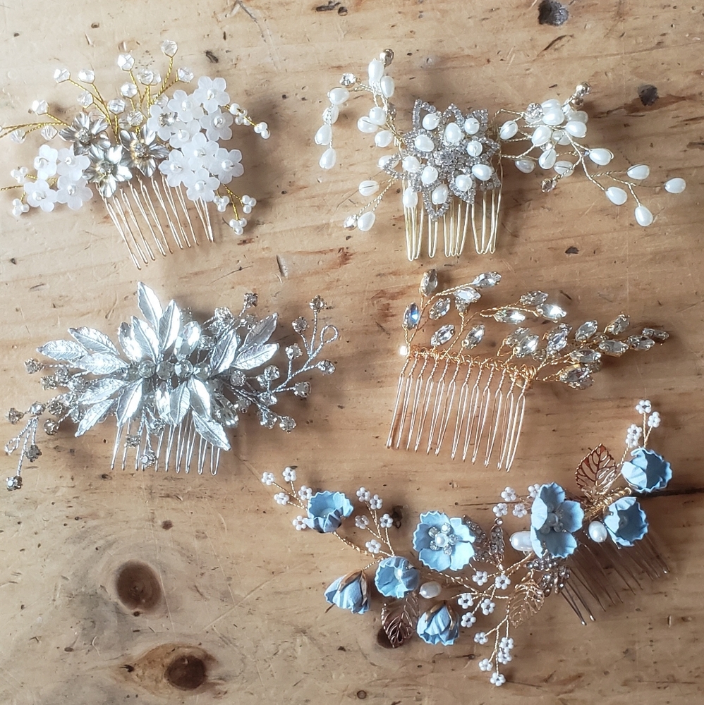 Embellished hair comb(s)